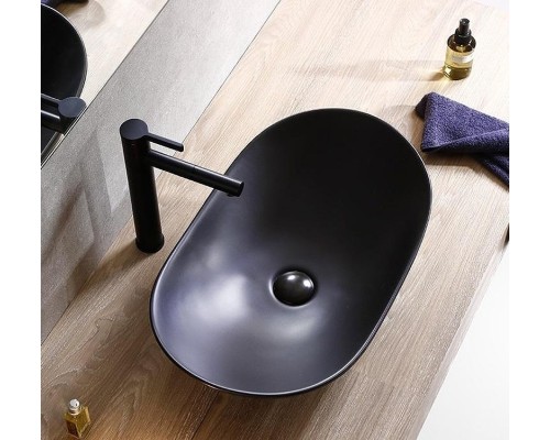 Раковина-чаша CeramaLux 61 7811AMB Черная матовая