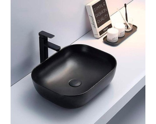 Раковина-чаша CeramaLux 50 78104-1MB Черная матовая