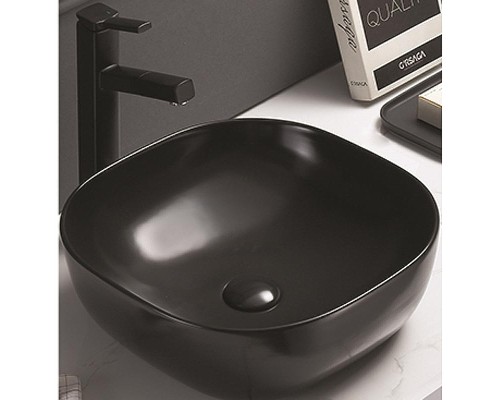 Раковина-чаша CeramaLux 41 78107МВ Черная матовая