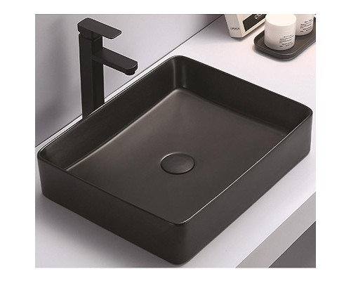 Раковина-чаша CeramaLux 50 7050KMB Черная матовая
