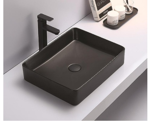 Раковина-чаша CeramaLux 50 7050KMB Черная матовая