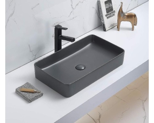 Раковина-чаша CeramaLux 60 78189MDH-2 Серая