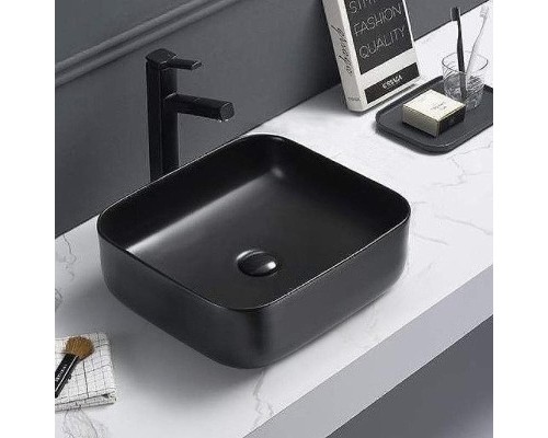 Раковина-чаша CeramaLux 38 2106MB Черная матовая