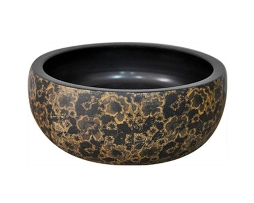 Раковина-чаша CeramaLux 41 J2030 Черная с декором