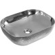 Раковина-чаша CeramaLux 46 D1333H009 Серебро