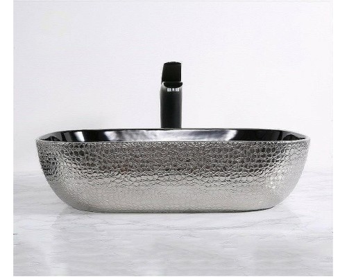 Раковина-чаша CeramaLux 46 D1333H009 Серебро