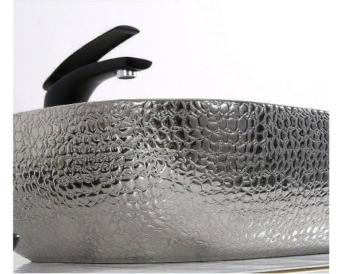 Раковина-чаша CeramaLux 46 D1333H009 Серебро