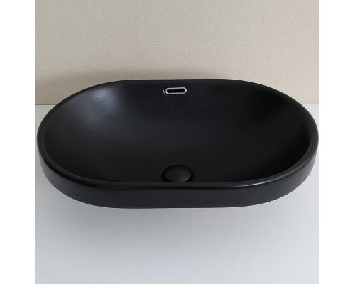 Раковина CeramaLux 60 5006CMB Черная матовая