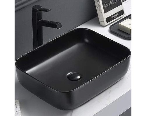 Раковина-чаша CeramaLux 50 2105B Черная глянцевая