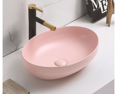 Раковина-чаша CeramaLux 50 78590MP Розовая матовая