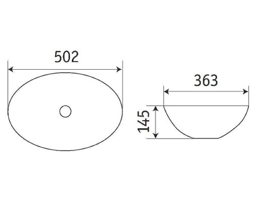 Раковина-чаша CeramaLux 50 78590MLG Зеленая матовая
