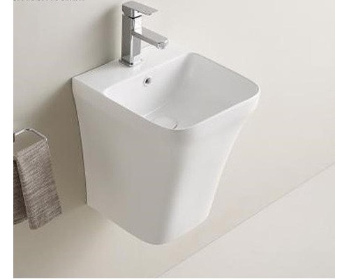 Раковина CeramaLux 36 500P Белая глянцевая