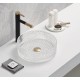 Раковина-чаша CeramaLux 36 GL01 прозрачная