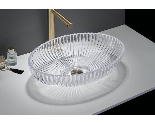 Раковина-чаша CeramaLux 51 GL49 Прозрачная