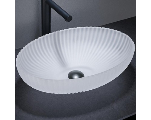 Раковина-чаша CeramaLux 51 GL49-JA Белая матовая