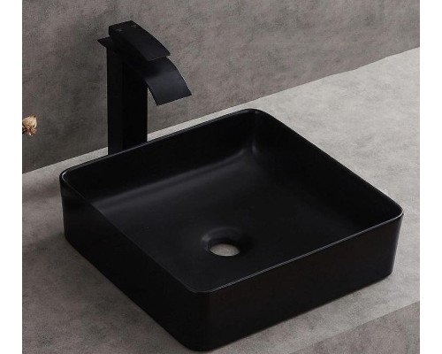Раковина-чаша CeramaLux 37 1305-1MB Черная матовая