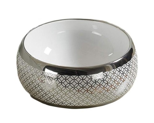 Раковина-чаша CeramaLux 39 5004SP Белая Серая