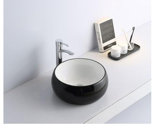 Раковина-чаша CeramaLux 39 5004BW Черная