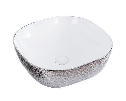 Раковина-чаша CeramaLux 42 D1301H021 Белая Серебро