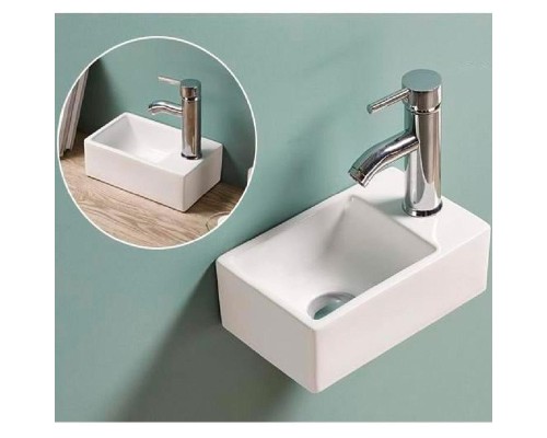 Раковина CeramaLux 30 9048GTL Белая