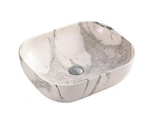 Раковина-чаша CeramaLux 50 K397G125 Белая Серая