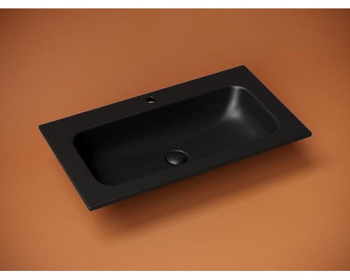 Раковина Ceramicanova Grace 80 CN7012MB Черная матовая