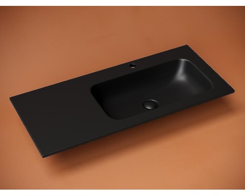 Раковина Ceramicanova Grace 100 R CN7015MB Черная матовая