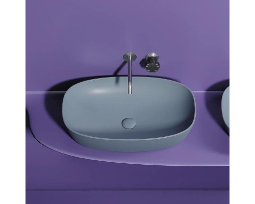 Раковина-чаша Ceramicanova Element 60 CN6049MHL Серо-голубая матовая