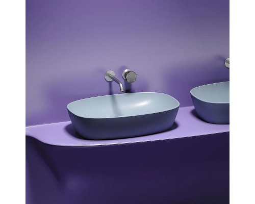 Раковина-чаша Ceramicanova Element 60 CN6049MHL Серо-голубая матовая