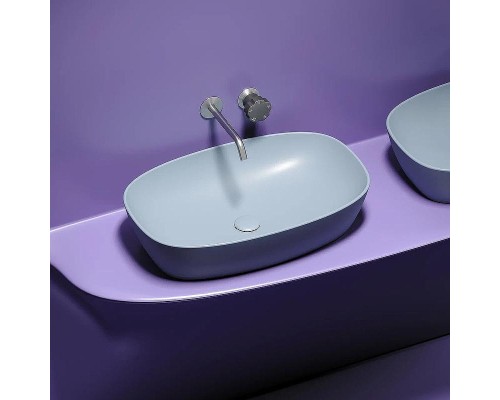 Раковина-чаша Ceramicanova Element 60 CN6049MHL Серо-голубая матовая