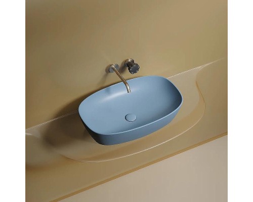 Раковина-чаша Ceramicanova Element 60 CN6049ML Голубая матовая