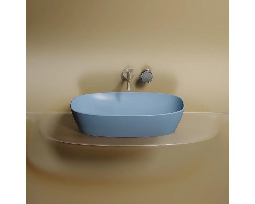 Раковина-чаша Ceramicanova Element 60 CN6049ML Голубая матовая