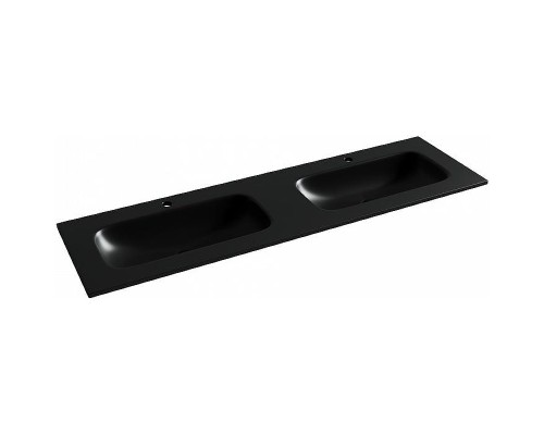 Раковина Ceramicanova Grace 160 CN7023MB двойная Черная матовая
