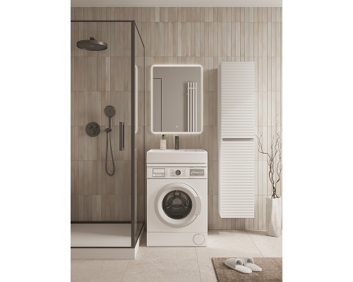 Раковина Ceramicanova Quattro 60 CN0101 на стиральную машину цвет Белый