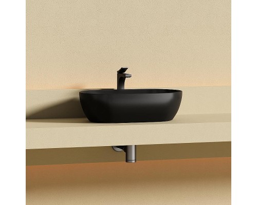 Раковина-чаша Ceramicanova Twist CN12001MB Черная матовая