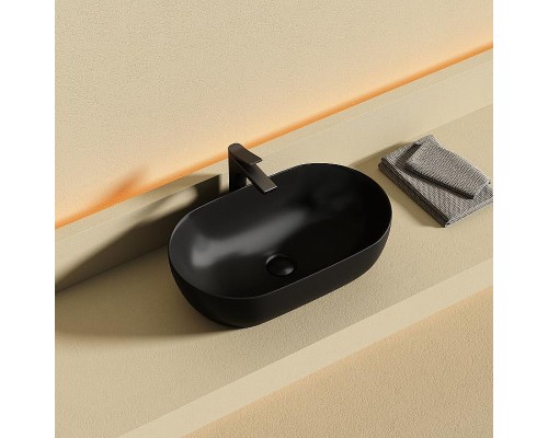 Раковина-чаша Ceramicanova Twist CN12001MB Черная матовая