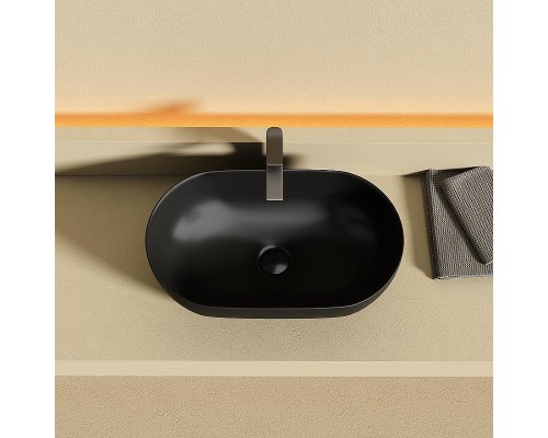 Раковина-чаша Ceramicanova Twist CN12001MB Черная матовая