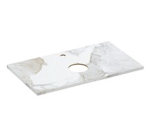 Столешница под раковину Cersanit Stone 80 63855 Белая сатиновая