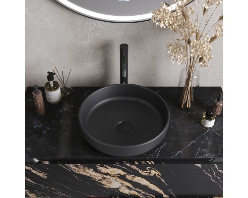 Раковина-чаша Cezares 40 CZR-6595-GO цвет Серый матовый