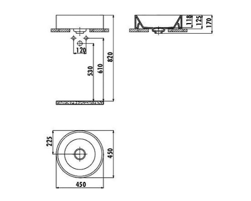 Раковина-чаша Creavit Mina 45 MN146-00CB00E-0000 Белая