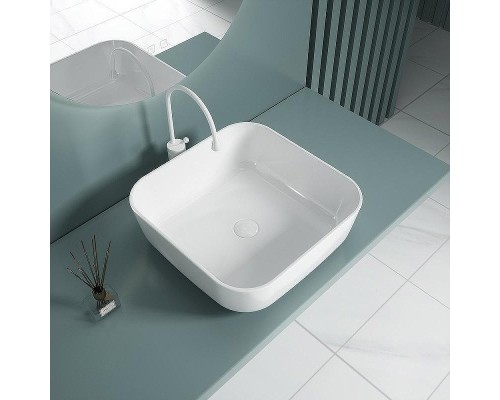 Раковина-чаша Esbano Ercina-N 39 ESRNERCINW Белая глянцевая