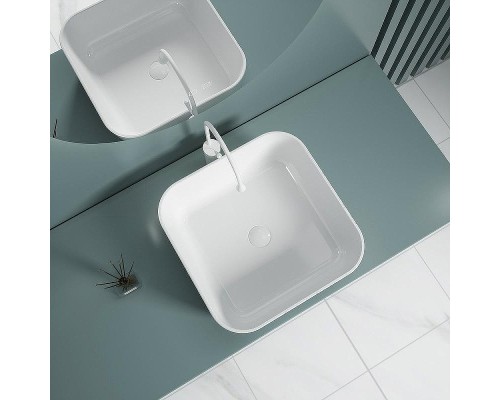 Раковина-чаша Esbano Ercina-N 39 ESRNERCINW Белая глянцевая