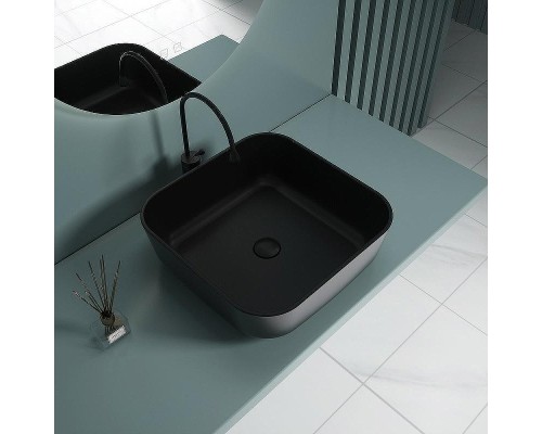 Раковина-чаша Esbano Ercina-N 39 ESRNERCINMB Черная матовая