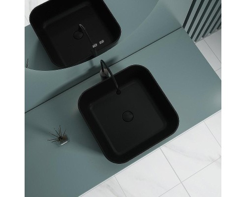 Раковина-чаша Esbano Ercina-N 39 ESRNERCINMB Черная матовая