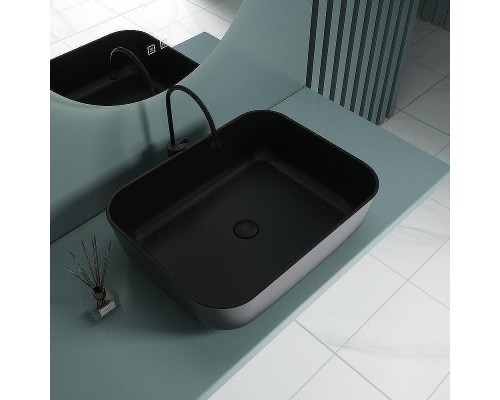 Раковина-чаша Esbano Astanes-N 50 ESRNASTANMB Черная матовая