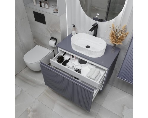 Столешница Grossman Кристалл 80 508056 цвет Графит