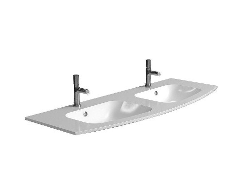 Раковина Jacob Delafon Nona 140 EB1883RU-00 двойная Белая