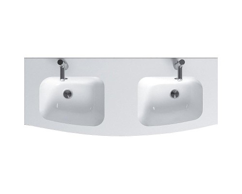 Раковина Jacob Delafon Nona 140 EB1883RU-00 двойная Белая