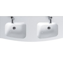 Раковина Jacob Delafon Nona 140 EB1883RU-00 двойная Белая