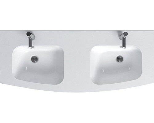 Раковина Jacob Delafon Nona 140 EB1883RU-00 двойная Белая